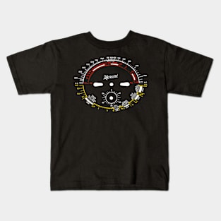 Radio Marconi Tuning Dial Design Kids T-Shirt